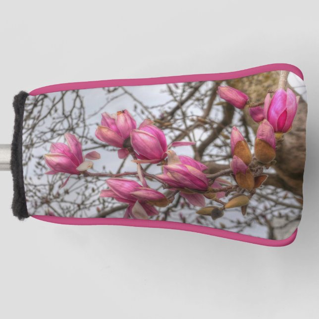 Funda Para Palo De Golf Flores de tulipanes (Anverso)