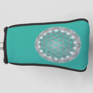Funda Para Palo De Golf FLORES DE VIDA - Luz de Geometrio Sagrada 2