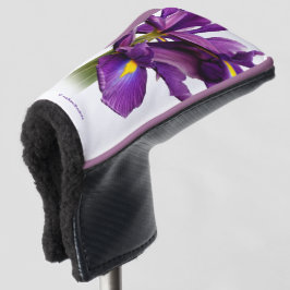 Funda Para Palo De Golf Flores elegantes holandesas de sensación púrpura I