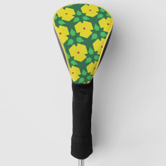Funda Para Palo De Golf Flores estilizadas