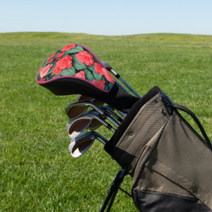 Funda Para Palo De Golf Flores rosadas de Begonia