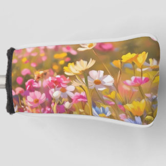 Funda Para Palo De Golf Flores salvajes rosas Lavanda amarilla 2025
