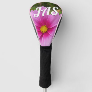 Funda Para Palo De Golf Flores silvestres de cosmos rosa