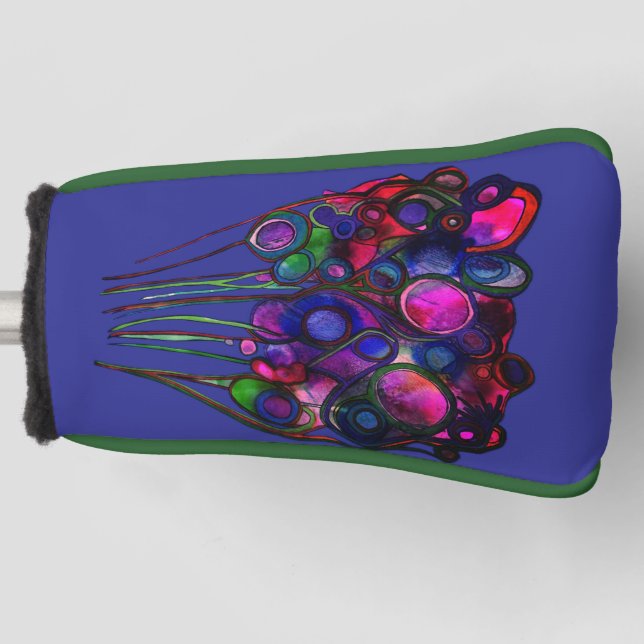 Funda Para Palo De Golf Flowers (Anverso)