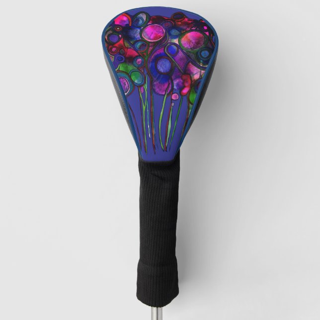 Funda Para Palo De Golf Flowers (Anverso)