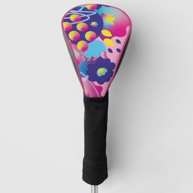 Funda Para Palo De Golf Flujo de degradado. (Anverso)