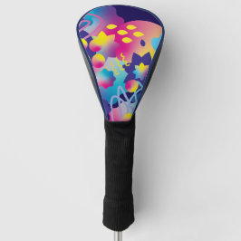 Funda Para Palo De Golf Flujo de degradado.