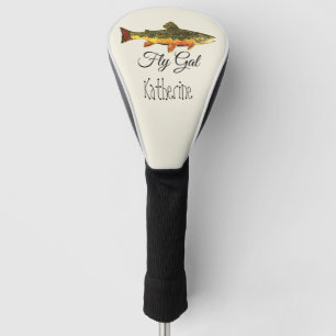 Funda Para Palo De Golf Fly Fly Fishing Woman FLY GAL Brook Trout