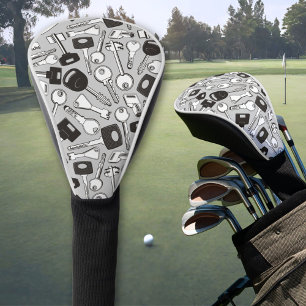 Funda Para Palo De Golf Fondo de conjunto de claves