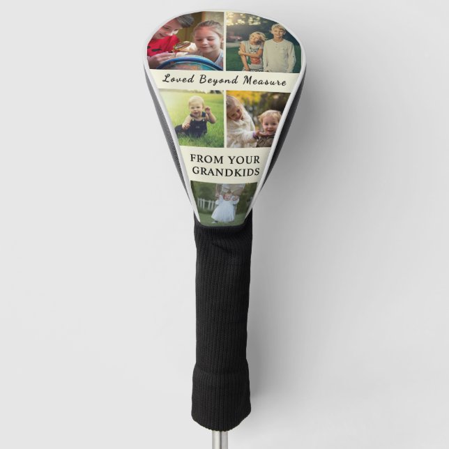 Funda Para Palo De Golf For Grandpa – Loved Beyond Measure Golf Cover (Anverso)