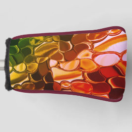 Funda Para Palo De Golf Formas redondeadas que migran del rojo al verde