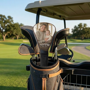 Funda Para Palo De Golf Foto de mamá chic establecida año primera vez