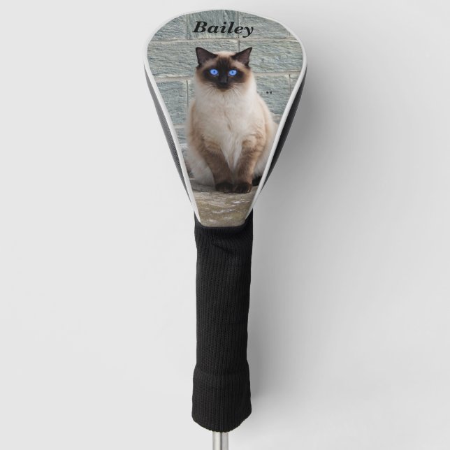 Funda Para Palo De Golf Foto de mascota o familia (Anverso)