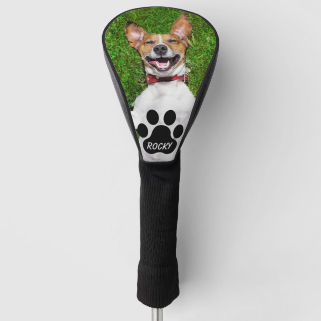 Funda Para Palo De Golf Foto de PERRO personalizada (Anverso)