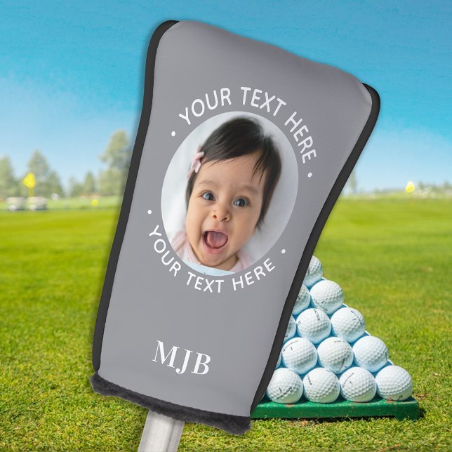 Funda Para Palo De Golf Foto de Personalizado Golfer Monograma personaliza (Subido por el creador)
