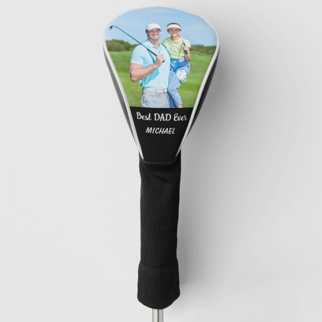Funda Para Palo De Golf Foto del personalizado Mejor regalo personalizado  (Anverso)