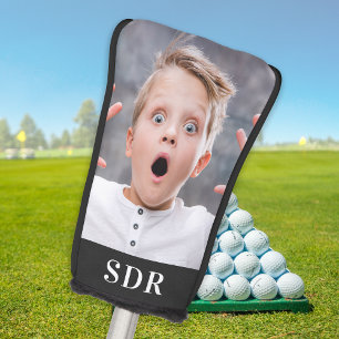 Funda Para Palo De Golf Foto familiar personalizado personalizada 3 carta 