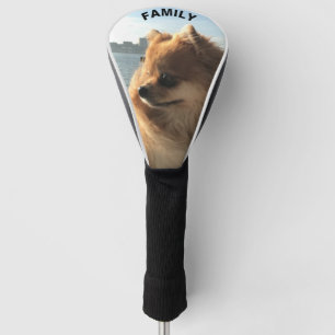 Funda Para Palo De Golf Foto Mascota familiar personalizada