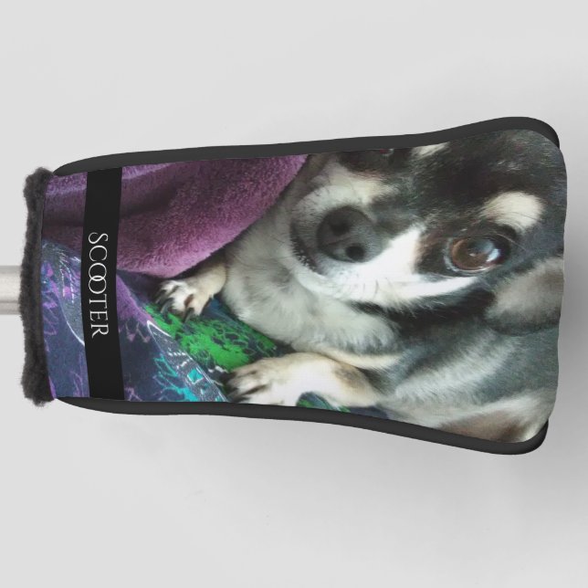Funda Para Palo De Golf Foto mascota personalizada (Anverso)