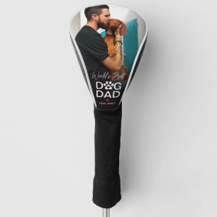 Funda Para Palo De Golf Foto moderna de 'Mejor papá de perro del mundo'