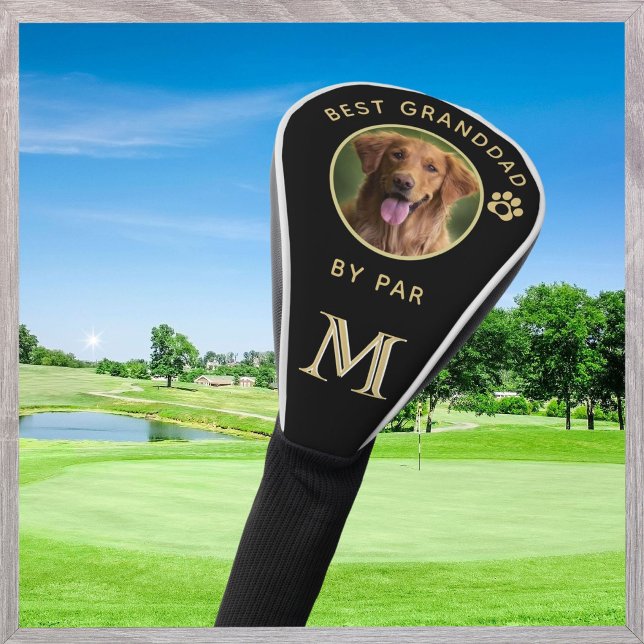 Funda Para Palo De Golf Foto Perro Mejor Abuelo Por Monograma Personalizad (Subido por el creador)