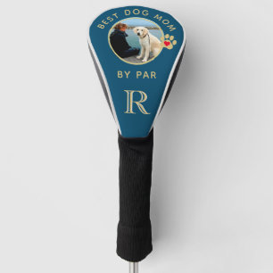 Funda Para Palo De Golf Foto Perro Mejor Madre De Par Personalizado Monogr