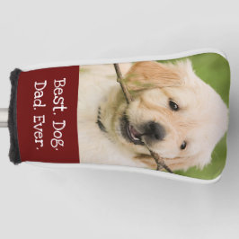 Funda Para Palo De Golf Foto Perro Personalizado Mejor Perro Padre Nunca B