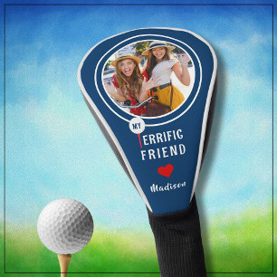 Funda Para Palo De Golf Foto personalizada de mi gran amigo en el golf