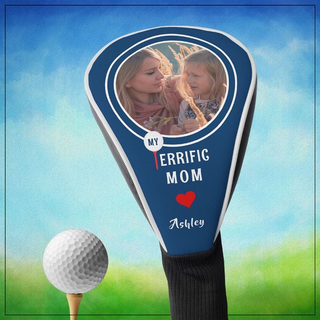 Funda Para Palo De Golf Foto personalizada de mi madre para jugar golf (Subido por el creador)