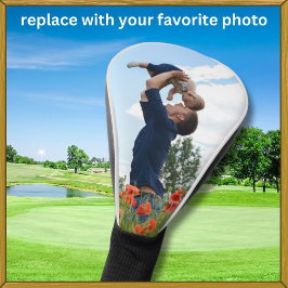Funda Para Palo De Golf Foto personalizado Cubierta simple personalizada d