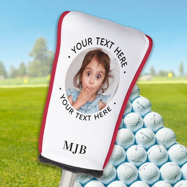 Funda Para Palo De Golf Foto personalizado Personalizada Golfer Monogram P (Subido por el creador)