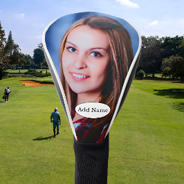 Funda Para Palo De Golf Foto personalizado y texto personalizado