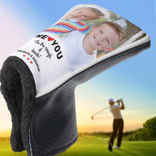 Funda Para Palo De Golf Foto Te Amamos Hasta lo Áspero y de Regreso Nombre