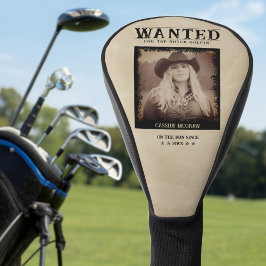 Funda Para Palo De Golf Foto Vintage que se busca Poster divertida