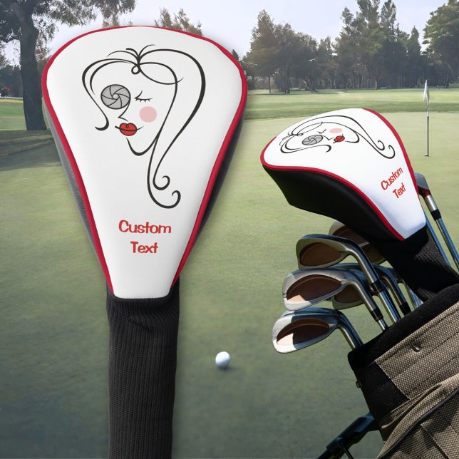 Funda Para Palo De Golf Fotógrafa femenina (Subido por el creador)