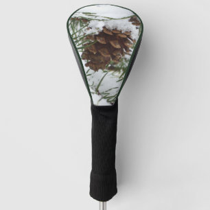 Funda Para Palo De Golf Fotografía de la naturaleza de la nieve de Pine Co