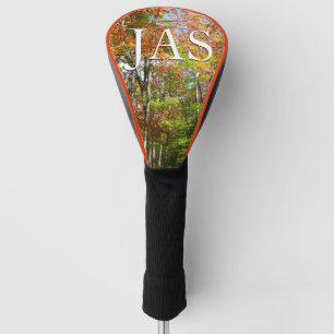 Funda Para Palo De Golf Fotografía del paisaje otoñal del bosque otoñal II