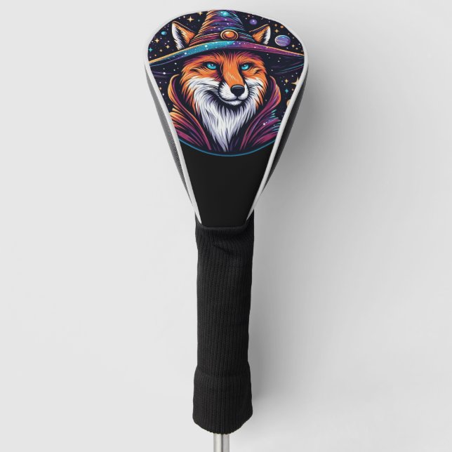 Funda Para Palo De Golf Fox de fantasía - Asistente Celestial (Anverso)