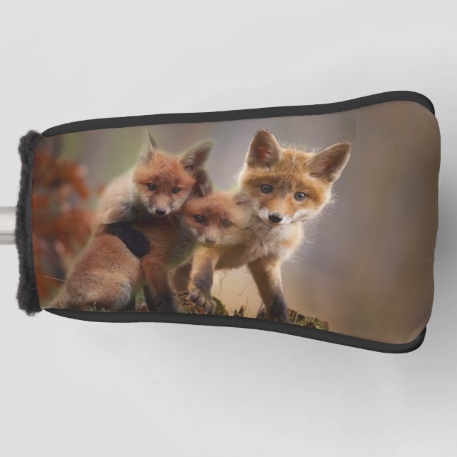Funda Para Palo De Golf Foxy Triplets (Anverso)