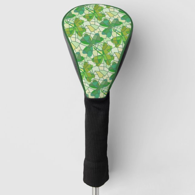Funda Para Palo De Golf Fragmentos de Shamrock (Anverso)