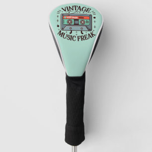 Funda Para Palo De Golf Freak de música vintage
