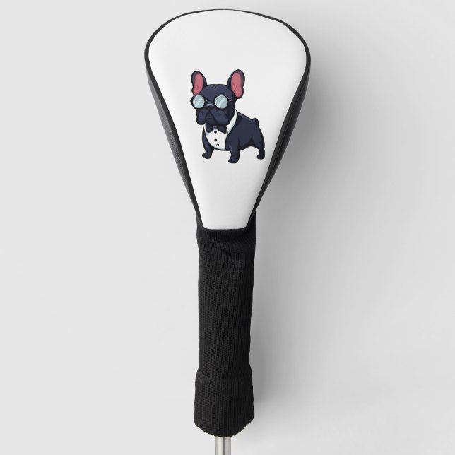 Funda Para Palo De Golf Frenchie Los Caballeros (Anverso)