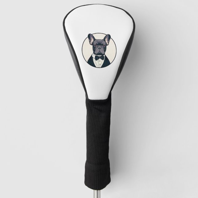 Funda Para Palo De Golf Frenchie Los Caballeros (Anverso)