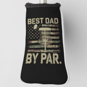 Funda Para Palo De Golf Frisbee de Disc Golf Mejor Papá Par Camo bandera d