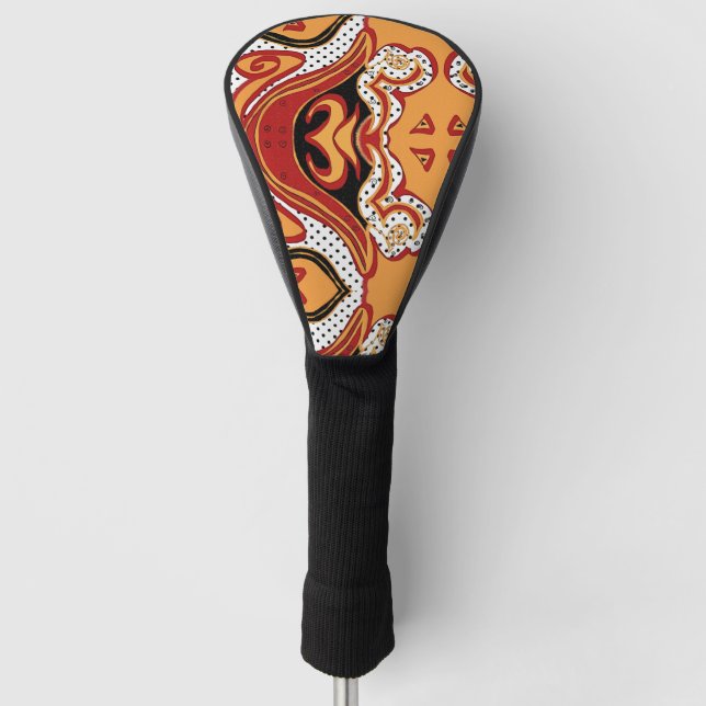 Funda Para Palo De Golf Fuego (Anverso)