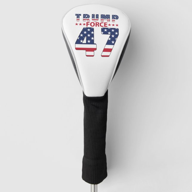 Funda Para Palo De Golf Fuerza Trump 47 (Anverso)