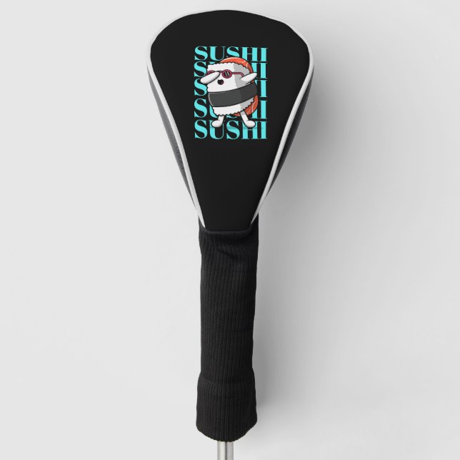 Funda Para Palo De Golf Fun Kawaii Sushi Dab (Anverso)