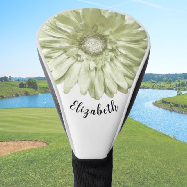 Funda Para Palo De Golf Fun light amarillo margarita flor nombre personali (Subido por el creador)