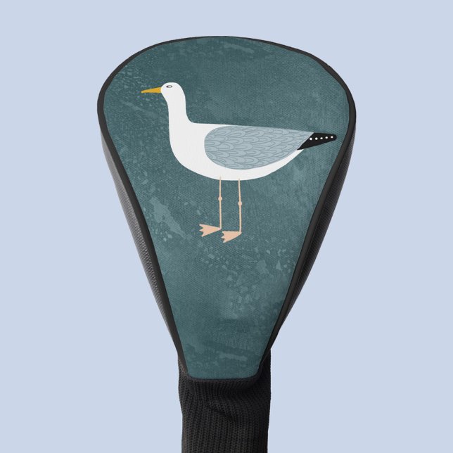 Funda Para Palo De Golf Fun Seagull (Fun seagull nautical golf head cover)