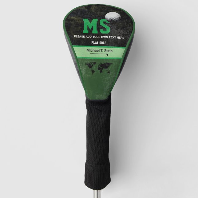 Funda Para Palo De Golf funda de cabeza de golf genial (Anverso)